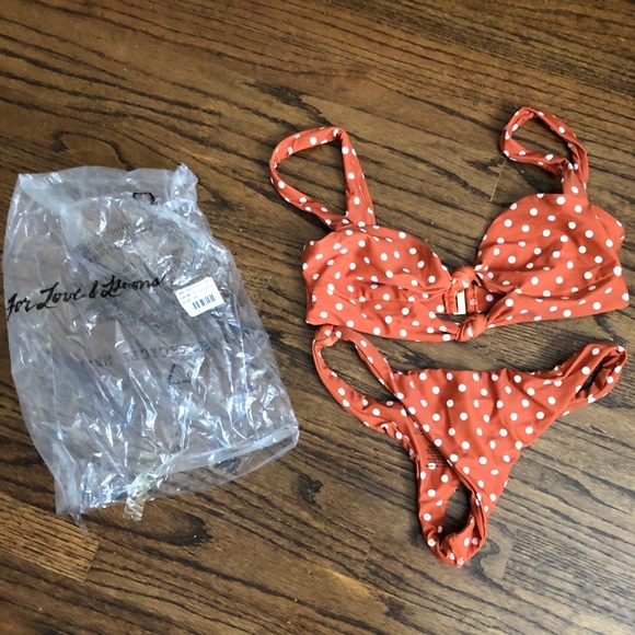 Full set! For Love and Lemons Polka Bikini M - Picture 4 of 4